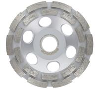 PRODIAMANT Premium Diamond Cup Wheel 125 mm Concrete Universal 125 mm x 22.2 mm Concrete Grinder Double Row