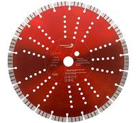 PRODIAMANT Premium Diamond Cutting Disc Concrete 300 mm 12 inch x 25.4 mm Diamond Cutting Disc 300mm Segment Height 12mm