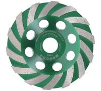 PRODIAMANT Premium Diamond Grinding Cup Wheel 125mm for Concrete and Masonry, Durable Industrial Grade, Fits 5 Inch Angle Grinders, Optimal for Professional Use
