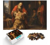 Prodigal Son Biblical Painting Puzzle for Adults 1000pcs (70x50cm) | For adult puzzle fans at Christmas: 1000-piece jigsaw puzzle for adults offers 1000 pieces for the Christmas break.