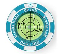 Prodigora SlopeMaster ProGreen Reader - Golf Ball Marker with High Precision Green Reading Aid Golf Accessories for Men Women (Blue)