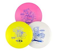 Prodigy 100 Series Disc Golf Set | 3 Piece Disc Golf Starter Set for Beginners | Includes Putter, Midrange, Driver | Perfect for Beginners | Lightweight, Easy to Throw | 159g & Under (Colors May Vary