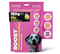 ProDog Boost Dog Multivitamin & Mineral Supplement - 28 Essential Nutrients - For All Dogs (30 Servings) (90 Gram) (180 Gram)