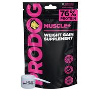 ProDog Muscle+ Weight Gainer Powder for Dogs - 76% Protein Tri-Blend | Hemp, Pea & Kelp + Fish Collagen & Omega 3,6,9 | Food Topper for Puppies, Senior & Working Dogs | UK Made (60 Servings)