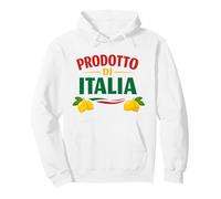 Prodotto Di Italia Italian Lemon Graphic Summery Summer Vibe Pullover Hoodie