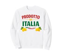 Prodotto Di Italia Italian Lemon Graphic Summery Summer Vibe Sweatshirt