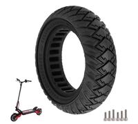 Prodrocam 80/65-6 Tyre Solid Rubber 255 x 80 Tyre 10 x 3 Replacement Tyre 10 Inch Solid Rubber Tyre for Joyor Y8-S/Kukirin G2 Max/Kugoo M4 Pro Electric Scooter Full Tyre (Black)