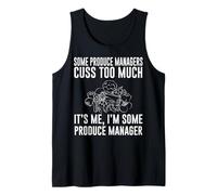 Produce Manager Apparel - Funny Managers Design Tank Top