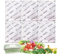 Produce Saver Refills Kit for OXO GreenSaver Produce Keepers and Crisper Inserts, Keep Fruits Veg Fresh, Also Compatible with Bluapple Produce Freshness Saver Balls and other Produce Savers (6)