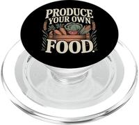 Produce Your Own Food Urban Vegetable Gardening PopSockets PopGrip for MagSafe
