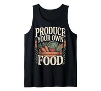 Produce Your Own Food Urban Vegetable Gardening Tank Top