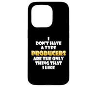 Producers are the only thing I like Musical Artist EDM DJ Case for iPhone 15 Pro