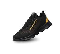 Product Category Men's Trainers - Product Title Airy Woven Breathable Trainers by Lovers Fashion for Men Women - Flat Fashion Casual Shoe, gold, 9.5 UK