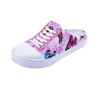 Product Category Women's Shoes - Product Title Women's Summer Sandals Beach Shoes Slippers with Butterfly Print, pink, 5 UK
