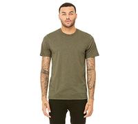 Product of Brand Bella + Canvas Unisex Jersey Short-Sleeve T-Shirt - Heather Olive - XS - (Instant Savings of 5% & More)