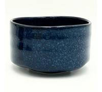 Product of Gifu Japan Ceramic Matcha Bowl - Handmade Chawan Matcha Bowl, Japanese Bowl, Navy, 21.1 oz, 620ml