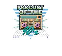 Product Of The 90's Boom Box Women's T-Shirt - White - XL - White