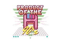 Product Of The 90's Floppy Disc Sweatshirt - White - L - White