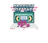 Product Of The 90's VHS Tape Women's T-Shirt - White - M - White