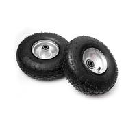 Product Pro 2 x 10" Pneumatic Wheel 4.10/3.50-4 Offset Hub for 16mm Axle Shaft
