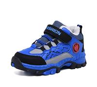 Product Range Category Boys Sneakers - Product Title # End Start # s# Sturdy Leather Shoes for with Insulated Winter Snow Boots Option and Non-Slip Outsole for Secure Grip in Cold, blue, 1/1.5 UK