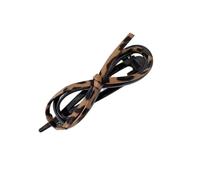 Product Temperament Leather Bow Twisted Clip For Women's Back Of Head, High-end Feeling, One-line Clip For 2025 Hair Accessories(1)