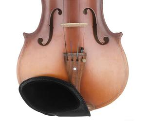 Product Title: Cushioned Violin Chin Rest Cover with Elastic Bands Stable and Comfortable for Various Violin Sizes (Black, 1/8-1/16)