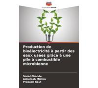 Production de bioélectricité à partir des eaux usées grâce à une pile à combustible microbienne