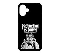 Production Is Down Tech Humor Funny Programming Movie Poster Case for iPhone 16