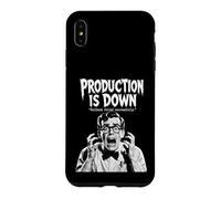 Production Is Down Tech Humor Funny Programming Movie Poster Case for iPhone XS Max