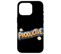 Productive Speech Emblem for Man and Woman Case for iPhone 16 Pro