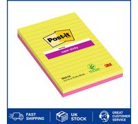 Productive Super Sticky Notes, 90 Sheets Each, 2 Pads in Pink & Green Colors