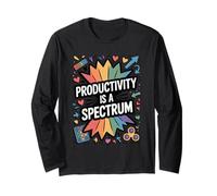 Productivity is A Spectrum Neurodiversity Pride Long Sleeve T-Shirt