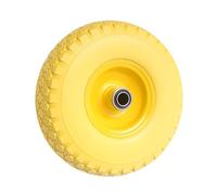 ProductPro 10" Yellow Puncture Proof Wheel 3.00-4 for 16mm Axle Shaft