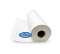 Products Tear Away Embroidery Stabilizer 1.8 oz Medium Weight 20" x 25 Yd Roll for Machine and Hand Embroidery by H.B.I. Products
