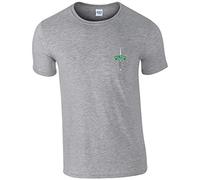 Productsave Royal Marines Commando Dagger Mens Tshirt British Army Military T Shirt (S, Sports Grey)