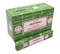 Produits De Qualite Satya Nag Champa Incense Sticks 15gm Many Flavours (2, Patchouli)