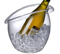 Prodyne BW-88 Bubble Wine Bucket, Acrylic, Clear
