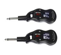 PROEL EIKON J&J (EKJJV2 Freq.512-541MHz) Wireless Guitar Transmitter and Receiver System with 6.3 Mono Straight Male Jack Black