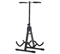Proel FC820 - Universal double stand for bass, electric, classical, acoustic guitar, Anthracite Grey