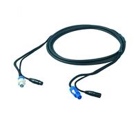 Proel XLR Audio and Powercon Power Hybrid Cable 2m