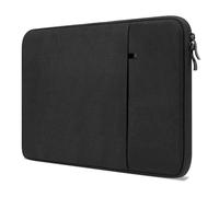 ProElife 13-Inch Laptop Sleeve Case for 2025-2022 MacBook Air 13.6 inch M4 M3 (A3240/A3113) Accessory Water-resistant Travelling Carrying Bag for MacBook Air M4 M3 13.6'' Simple Cover Case (Black)