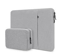 ProElife 13-Inch Laptop Sleeve Case for MacBook Neo 13 inch (A18 Pro) 2026 Protective Case Accessory Water-resistant Carry Bag with Small Bag for Travel, Home, Office (Grey)