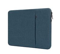 ProElife 13-Inch Laptop Sleeve for MacBook Air 13.6 M5/M4 & MacBook Neo | Precision-Fit Case, Water-Resistant Exterior, Soft Suede-Like Lining, Shock-Absorbing Padding, Secure Double Zips, Navy Blue