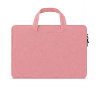 ProElife 13-Inch Laptop Sleeve with Handle for MacBook Neo 13-Inch, Pink | Hidden Retractable Handle, Water-Resistant, Soft Suede-Like Lining, Shock-Absorbing Protection, Accessory Pocket, Portable