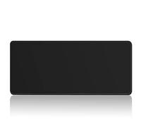 ProElife Extend Mouse Pad Mat Gaming 700mm x 300 mm Large Cloth Mousepad with Non-slip Rubber Base and Overlock Stitch Edge for Home Office Gaming Laptop Computer Mouse Desk Accessory (XL, Black)
