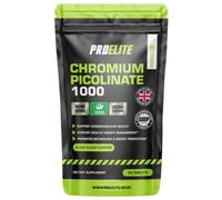 ProElite Chromium Picolinate 1000mcg Vegan Tablets - High Strength Blood Sugar Balance, Maximum Absorption & Metabolic Support Supplement | Non-GMO (60 Tablets)