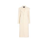 Proenza Schouler Alix coat in compact melton wool - Neutrals 2-4-6-8-10