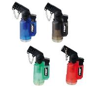 Prof Angled Lighter Windproof Jet Flame Refillable Tank by PROF