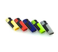 PROF MATT COLOUR WINDPROOF LIGHTERS WHICH CAN BE REFILLED (5)